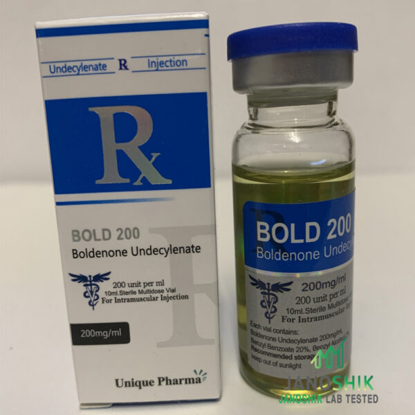 BOLD-200-UNIQUE-PHARMA Bold - 200mg/ml (10 ml)