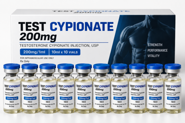 cyp_200 Testosteron Cypionaat 10 ml x 10 flacons (200 mg)