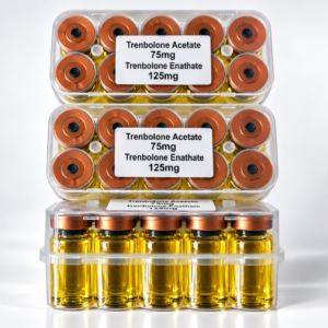 Trenbolon Acetat 75 mg + Trenbolon Enantat 125 mg 10 ml x 10 Fläschchen (insgesamt 200 mg/ml)
